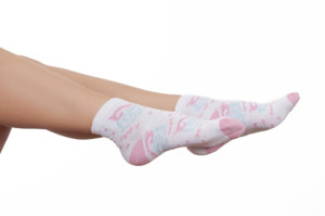 Meia de Algodão Feminina