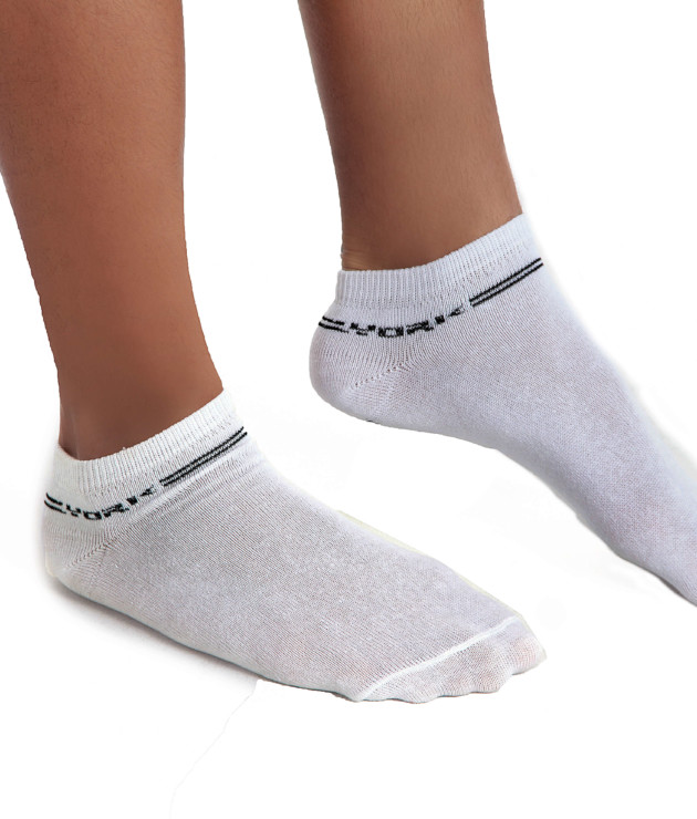 Meia curta masculina