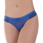 Tanga em poá com laço - Olga