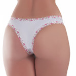 Tanga com viés estampado - Naomi