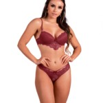 Conjunto sexy em renda - Mila