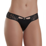 Calcinha com aviamento cruzado - Dara