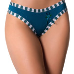 Tanga com aviamento colorido - Karla