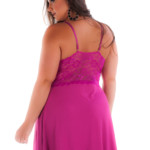 Camisola de microfibra plus size - Juleila