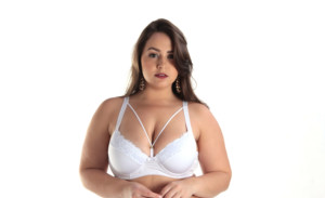 Soutien plus size com strappy - Cleia