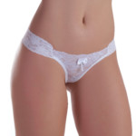 Tanga sexy em renda e microfibra- Joeli