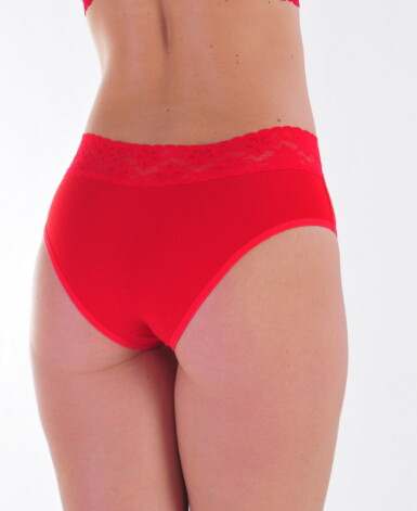 Calcinha com renda na cintura - Ravine