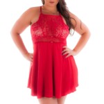 Camisola Sensual plus size - Felicity