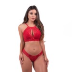 Conjunto de lingerie estilo decote - Flavia