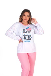 Pijama Feminino Longo
