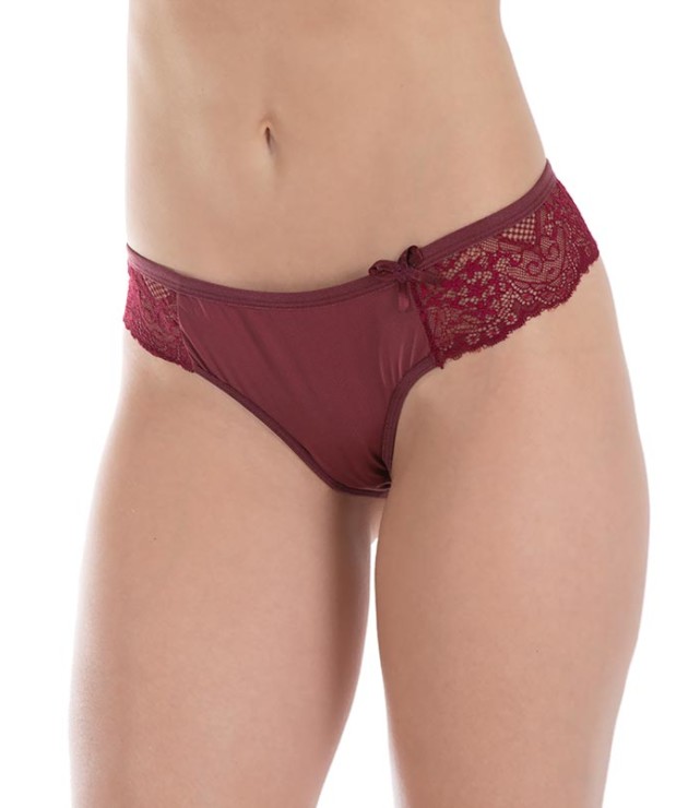 Calcinha com renda nas laterais - Marli
