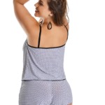 Baby doll plus size em liganete - Tania