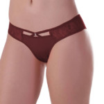 Calcinha com aviamento cruzado - Dara