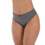 Calcinha conforto em supplex mesclado - Milena