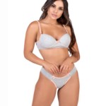 Conjunto de lingerie em algodão – Virginia