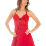 Camisola em microfibra lisa com costa nua - Gabriela