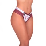 Calcinha estampada com pala dupla - Mirian