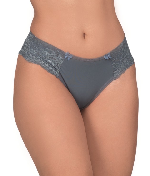 Calcinha com pala dupla em renda – Abigail