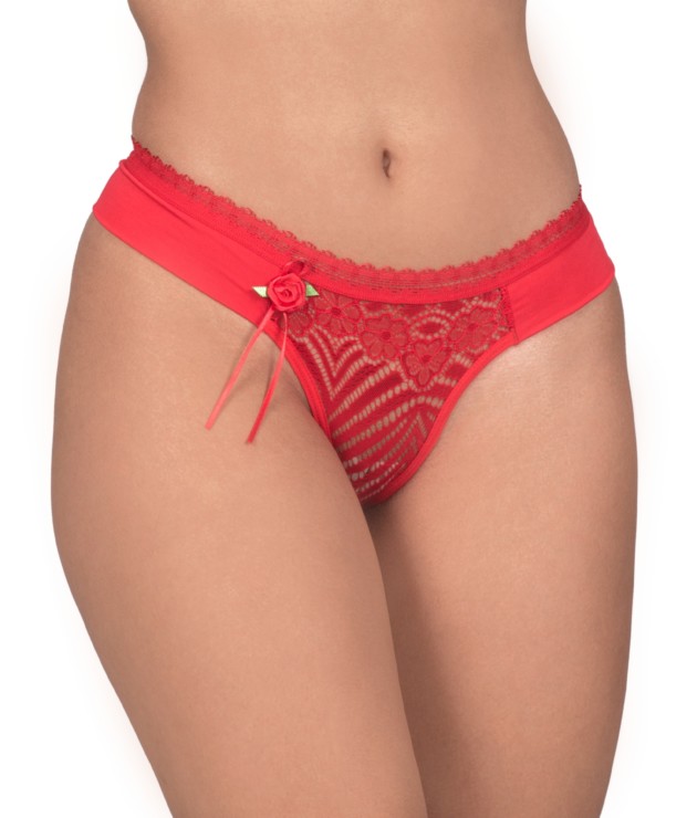 Calcinha com detalhe em renda - Edna