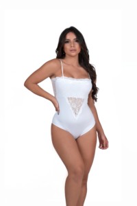 Body em renda e microfibra – Adele