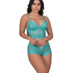 Conjunto cropped em renda - Andreia