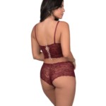 Conjunto cropped em renda - Andreia