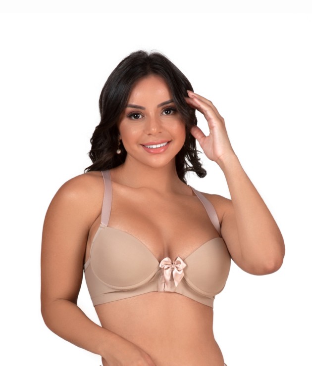 Sutiã nadador em microfibra lisa - Alexia