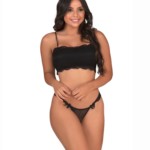 Conjunto bustiê em renda - Bruniele