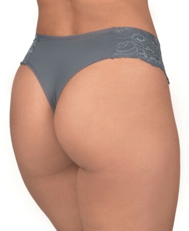 Calcinha com pala dupla em renda – Abigail