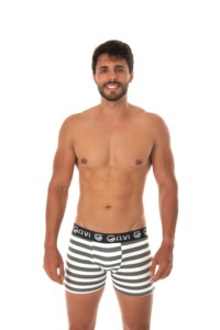 Cueca Boxer listrada – Nicholas
