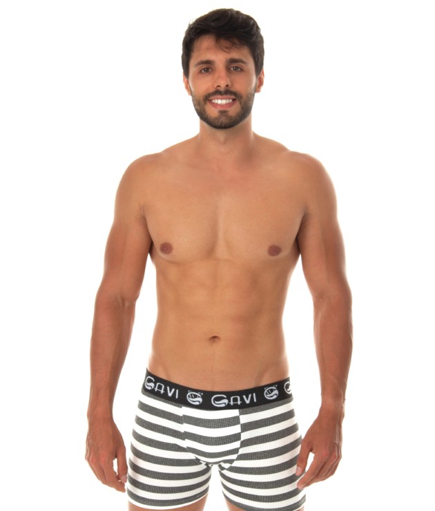 Cueca Boxer listrada – Nicholas