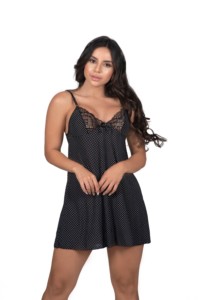 Camisola rendada em liganete - Ruth