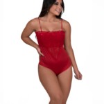 Body em renda e microfibra – Adele