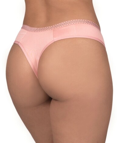 Calcinha com aviamento em poá - Keila