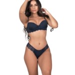 Conjunto com detalhe em renda - Fernanda