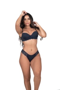 Conjunto com detalhe em renda - Fernanda