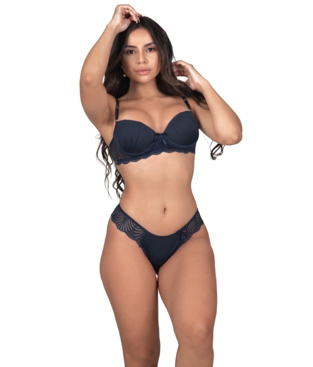 Conjunto com detalhe em renda - Fernanda