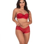 Conjunto tomara que caia em renda - Ashley