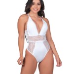 Body com detalhes em renda – Tainara
