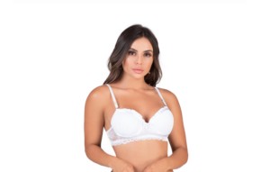 Soutien de bojo com renda na pala - Beatriz