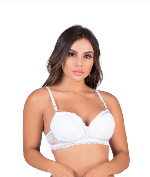 Soutien de bojo com renda na pala - Beatriz