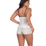 Short Doll com detalhe em renda - Flavia