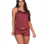 Short Doll em microfibra lisa - Crystal