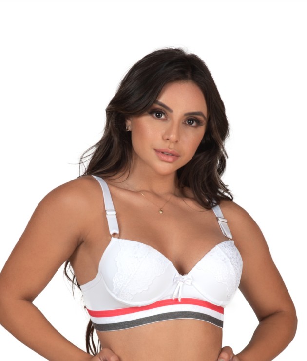 Soutien com elástico de sustentação - Monise