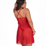 Camisola em tule com pérolas - Anita