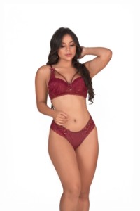 Conjunto de bojo todo em renda – Adriele