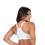 Sutiã nadador em microfibra lisa - Alexia
