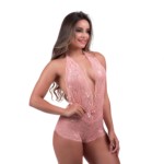 Body decotado todo em renda - Mirella