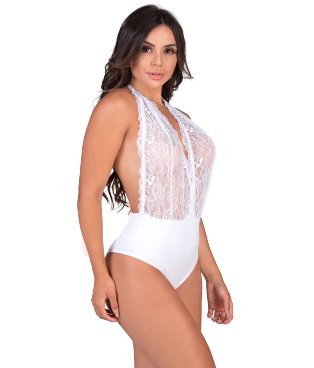 Body feminino em poliamida - Gizele