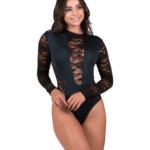 Body manga longa - Mel